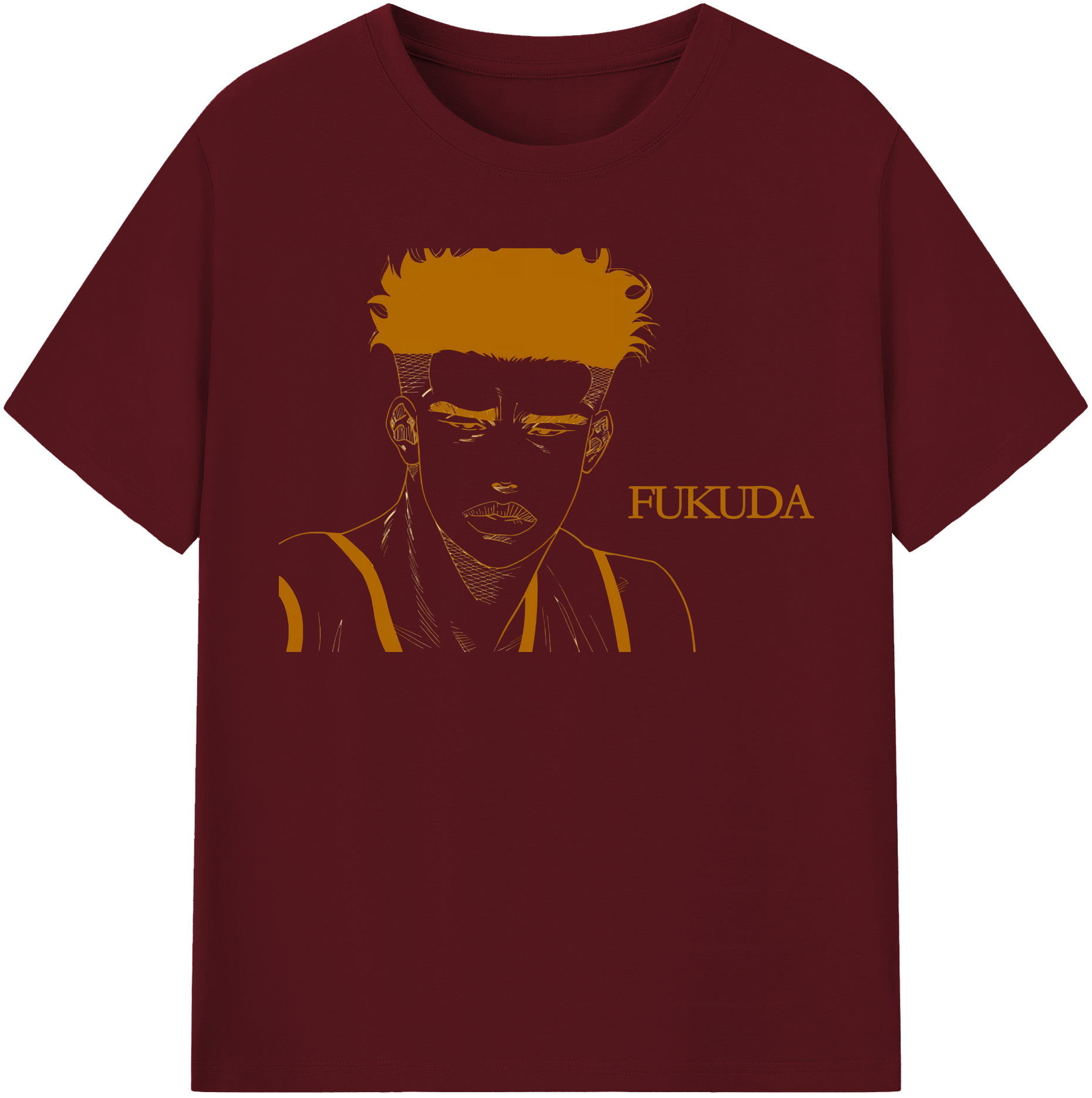 （画像用） SLAM DUNK／スラムダンク 綿100％半袖Tシャツ（フロントプリント）